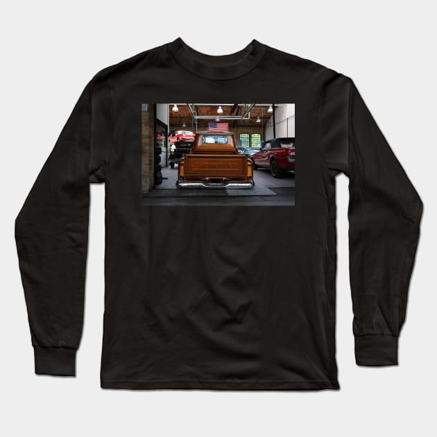 1955 Chevrolet 3100 - tuning Long Sleeve T-Shirt by hottehue